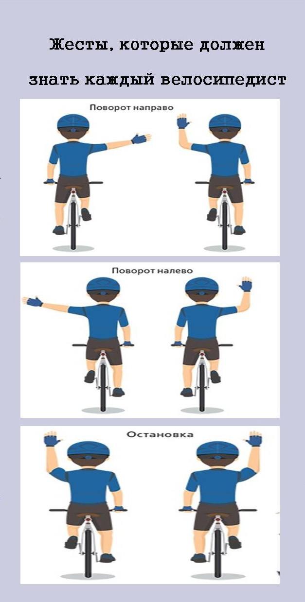 ПДД для велосипедистов в России в 2020 году